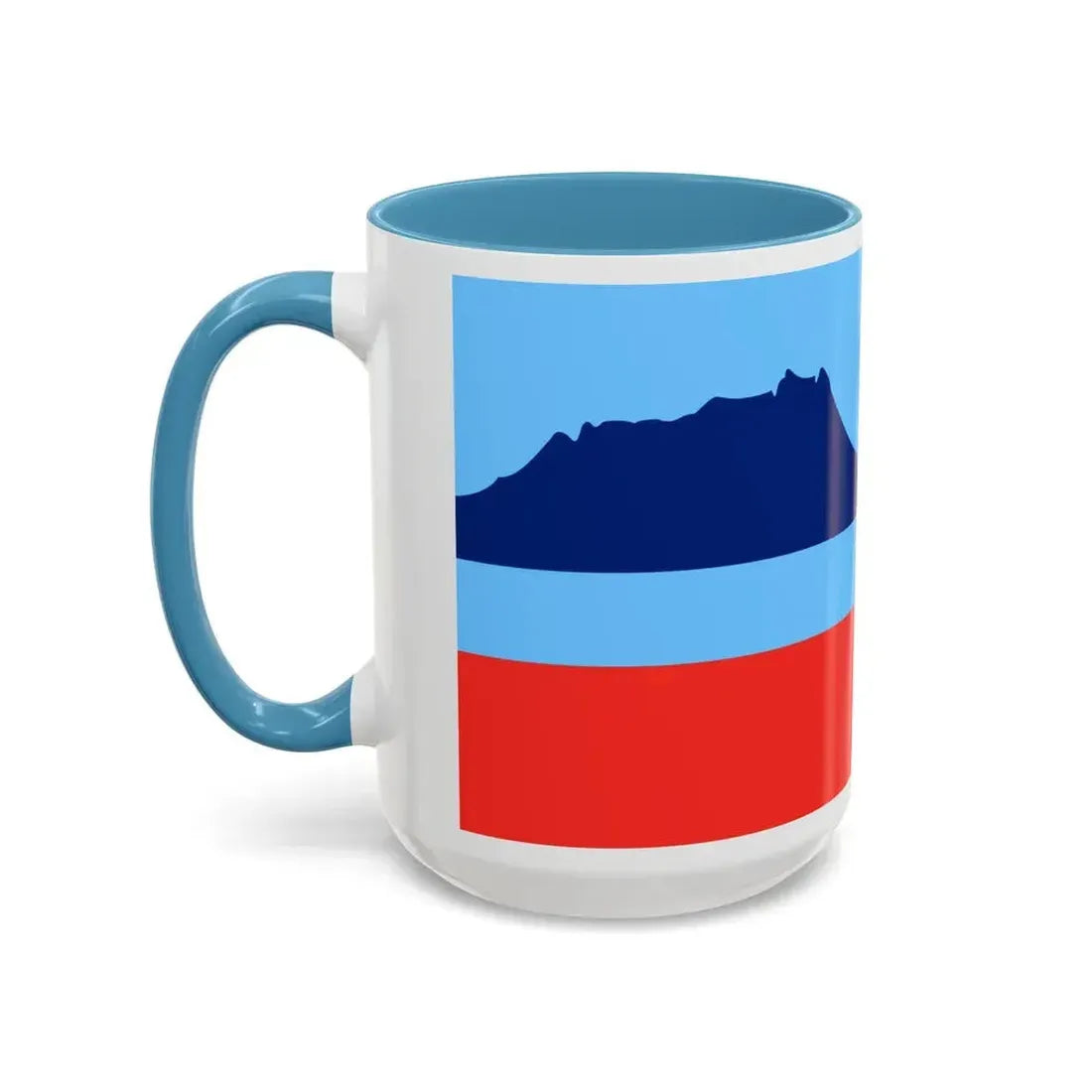 Flag of Sabah Malaysia - Accent Coffee Mug - Go Mug Yourself
