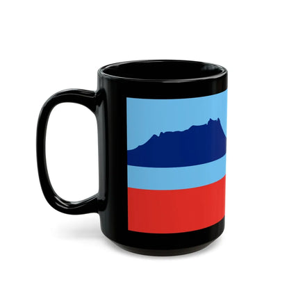 Flag of Sabah Malaysia - Black Coffee Mug-Go Mug Yourself