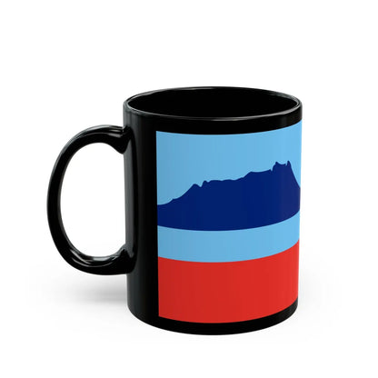 Flag of Sabah Malaysia - Black Coffee Mug-Go Mug Yourself