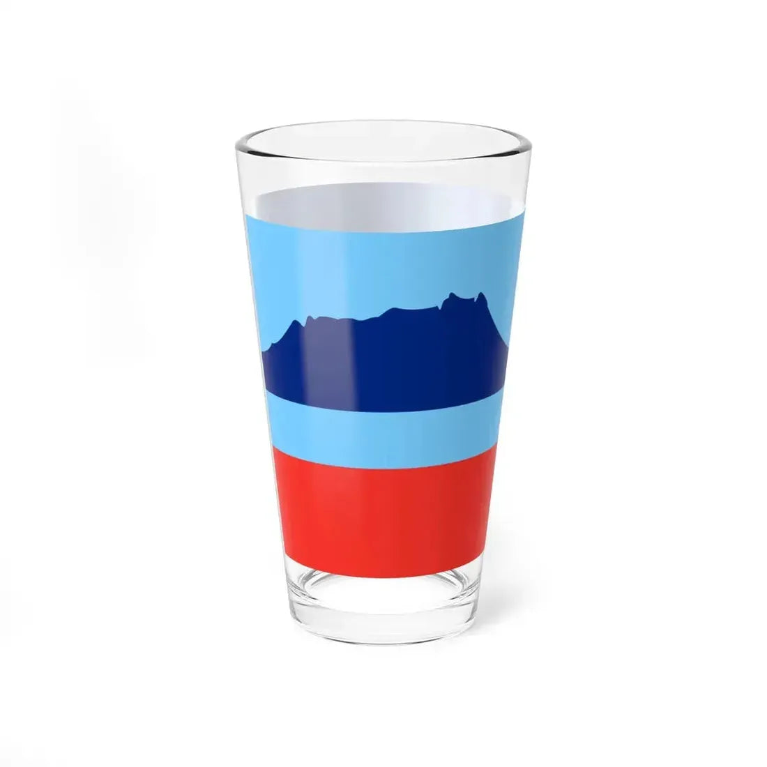 Flag of Sabah Malaysia - Pint Glass 16oz - Go Mug Yourself