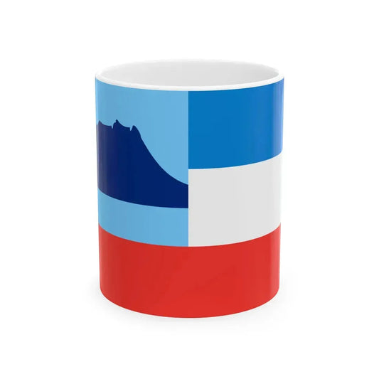 Flag of Sabah (Malaysia) White Coffee Mug 11oz - Go Mug Yourself