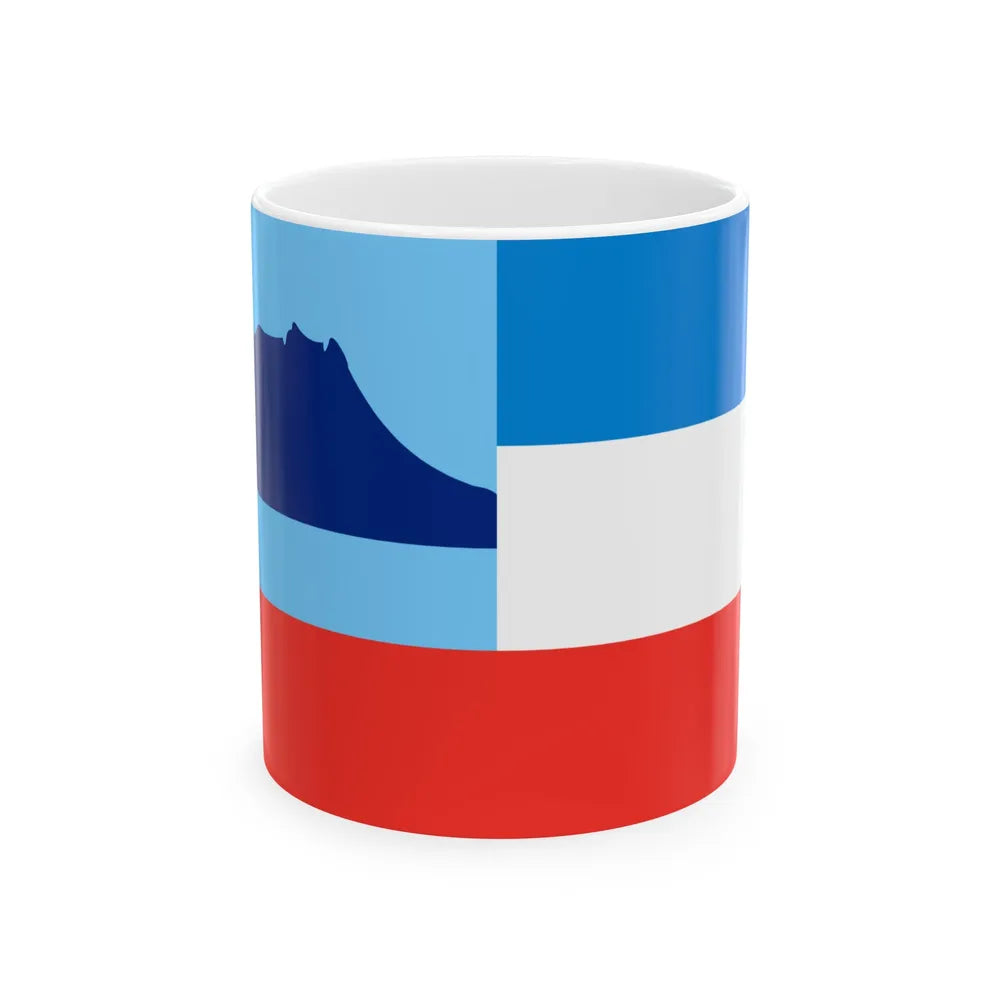 Flag of Sabah Malaysia - White Coffee Mug-11oz-Go Mug Yourself