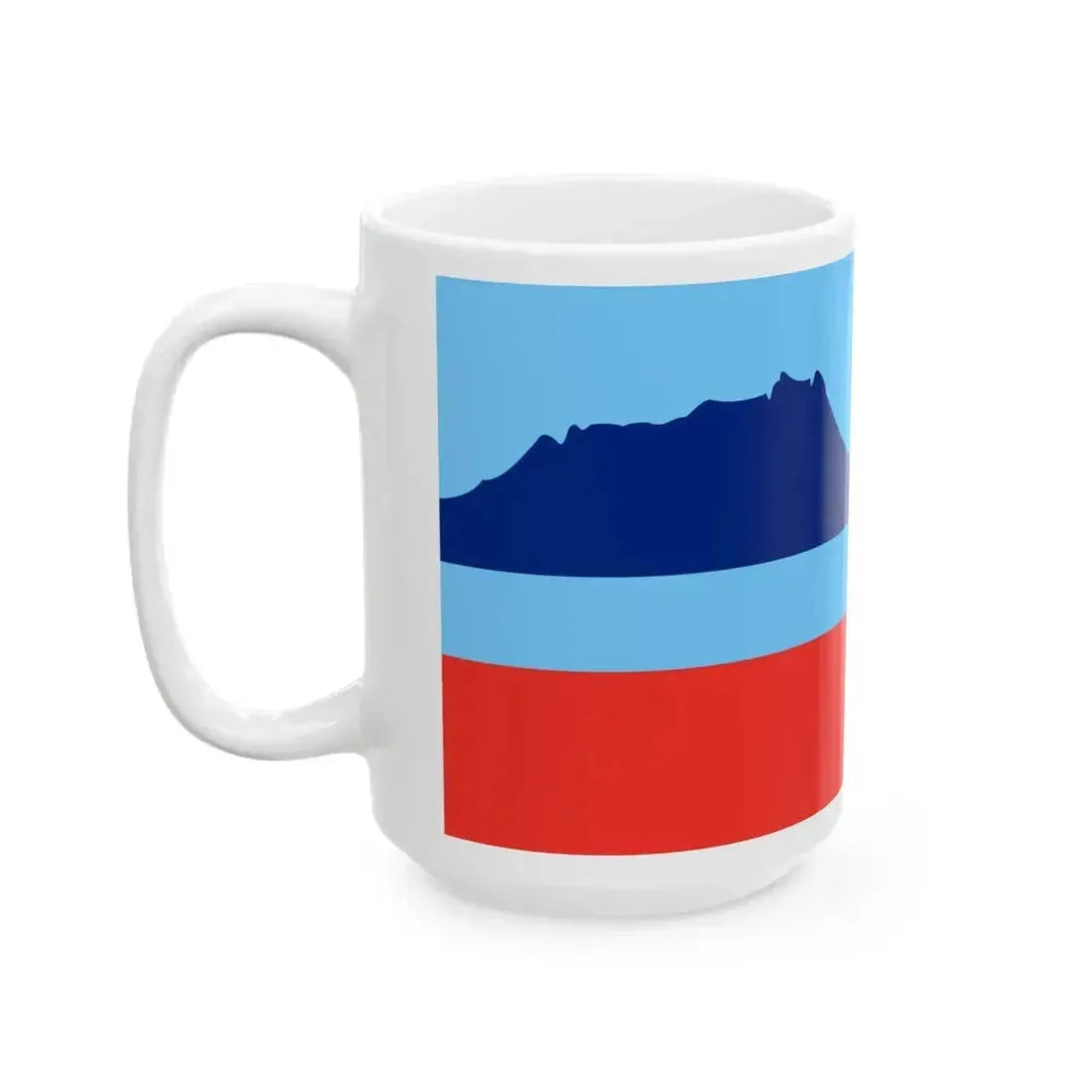 Flag of Sabah Malaysia - White Coffee Mug - Go Mug Yourself