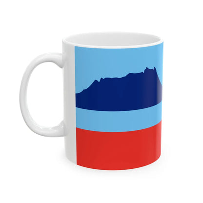 Flag of Sabah Malaysia - White Coffee Mug-Go Mug Yourself