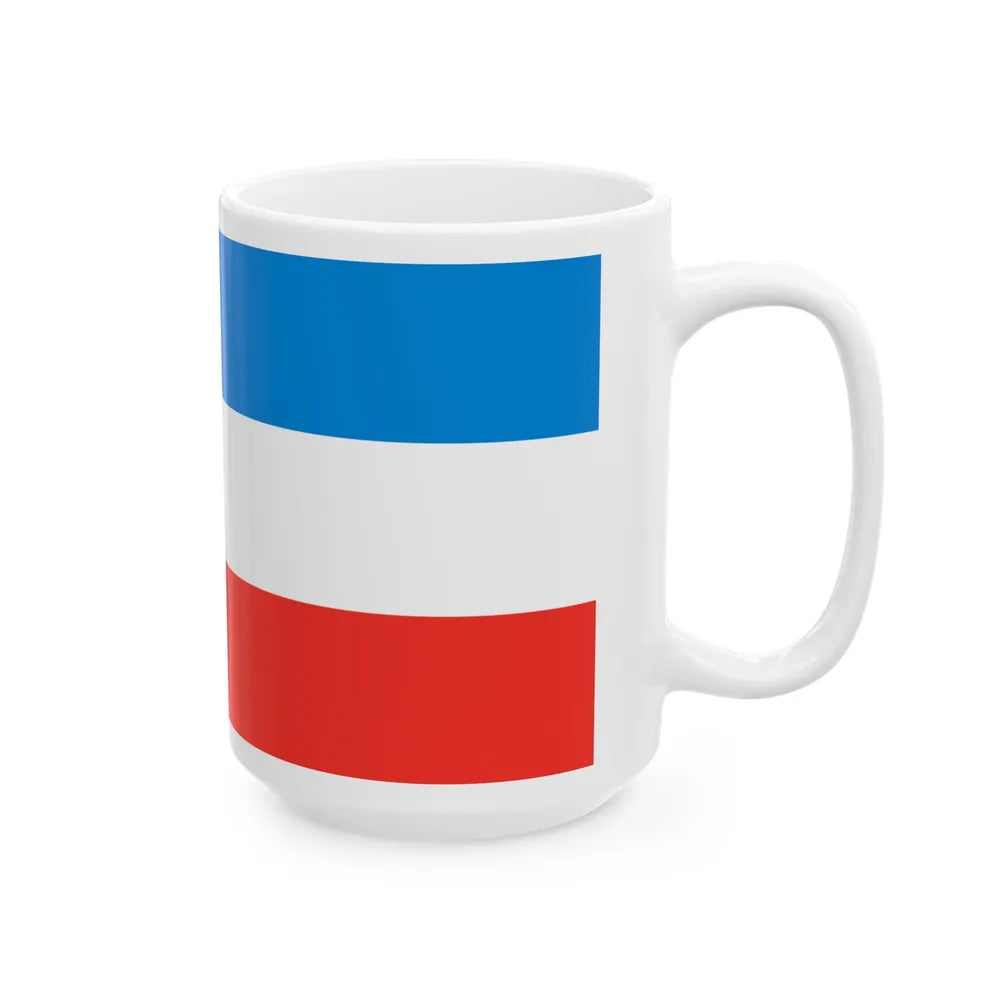 Flag of Sabah Malaysia - White Coffee Mug-Go Mug Yourself