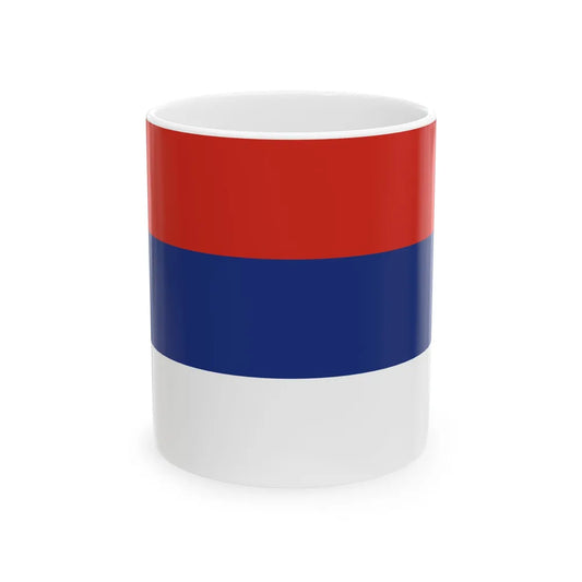 Flag of Sabaya Bolivia (Bolivia) White Coffee Mug 11oz - Go Mug Yourself