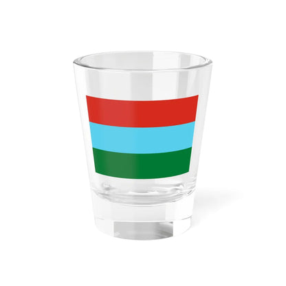 Flag of Sacabamba Bolivia (Bolivia) Shot Glass 1.5oz 1.5oz - Go Mug Yourself