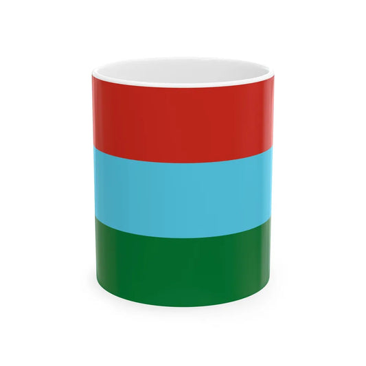 Flag of Sacabamba Bolivia (Bolivia) White Coffee Mug 11oz - Go Mug Yourself
