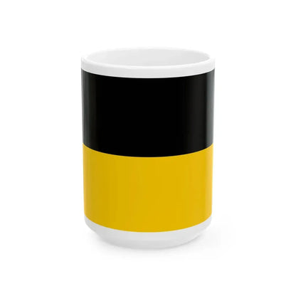 Flag of Sachsen-Gotha-Altenburg (Germany) White Coffee Mug 15oz - Go Mug Yourself