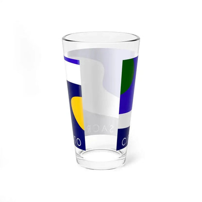 Flag of Sacramento, California - Pint Glass 16oz - Go Mug Yourself