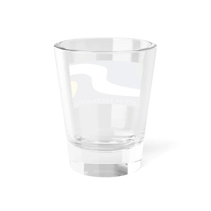 Flag of Sacramento California (United States) Shot Glass 1.5oz - Go Mug Yourself