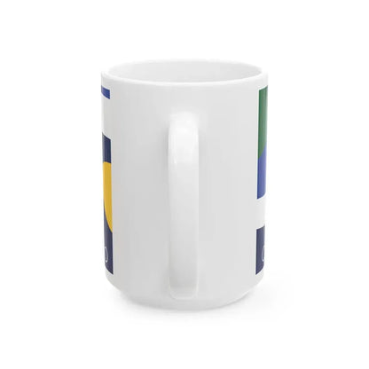 Flag of Sacramento California (United States) White Coffee Mug - Go Mug Yourself