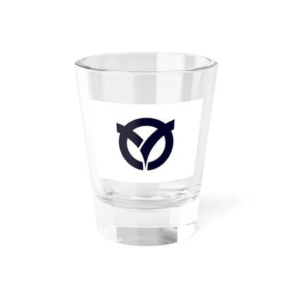 Flag of Sada Shimane 1956-2005 (Japan) Shot Glass 1.5oz 1.5oz - Go Mug Yourself
