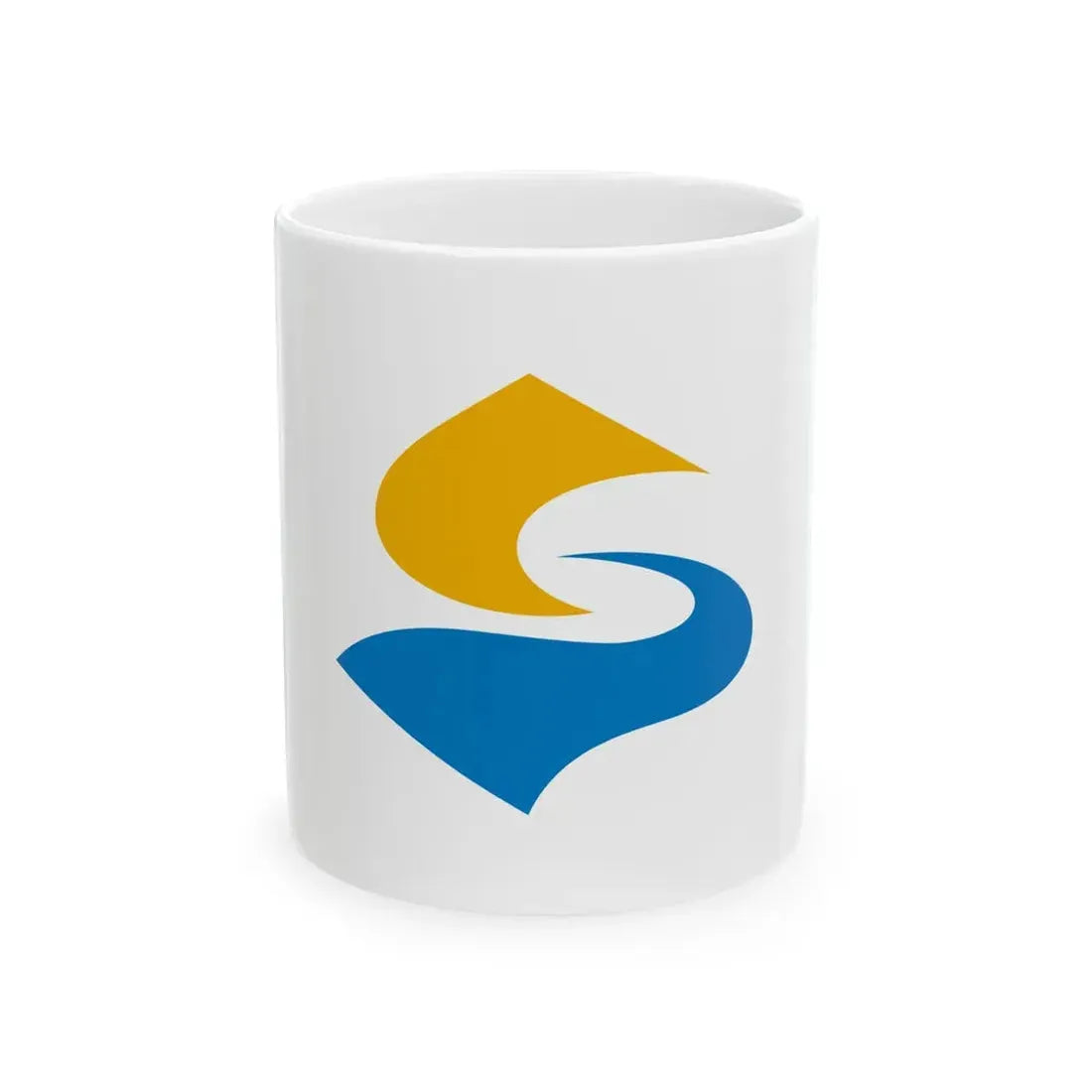 Flag of Sado Niigata (Japan) White Coffee Mug 11oz - Go Mug Yourself