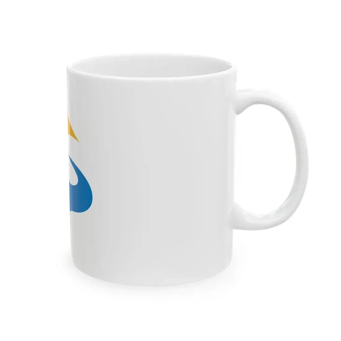 Flag of Sado Niigata (Japan) White Coffee Mug - Go Mug Yourself