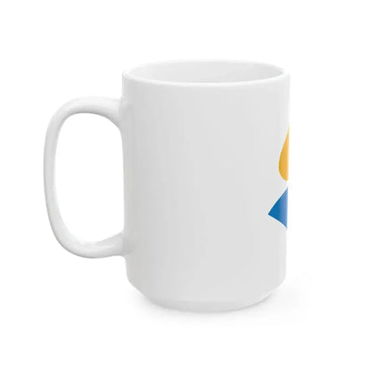 Flag of Sado Niigata (Japan) White Coffee Mug - Go Mug Yourself