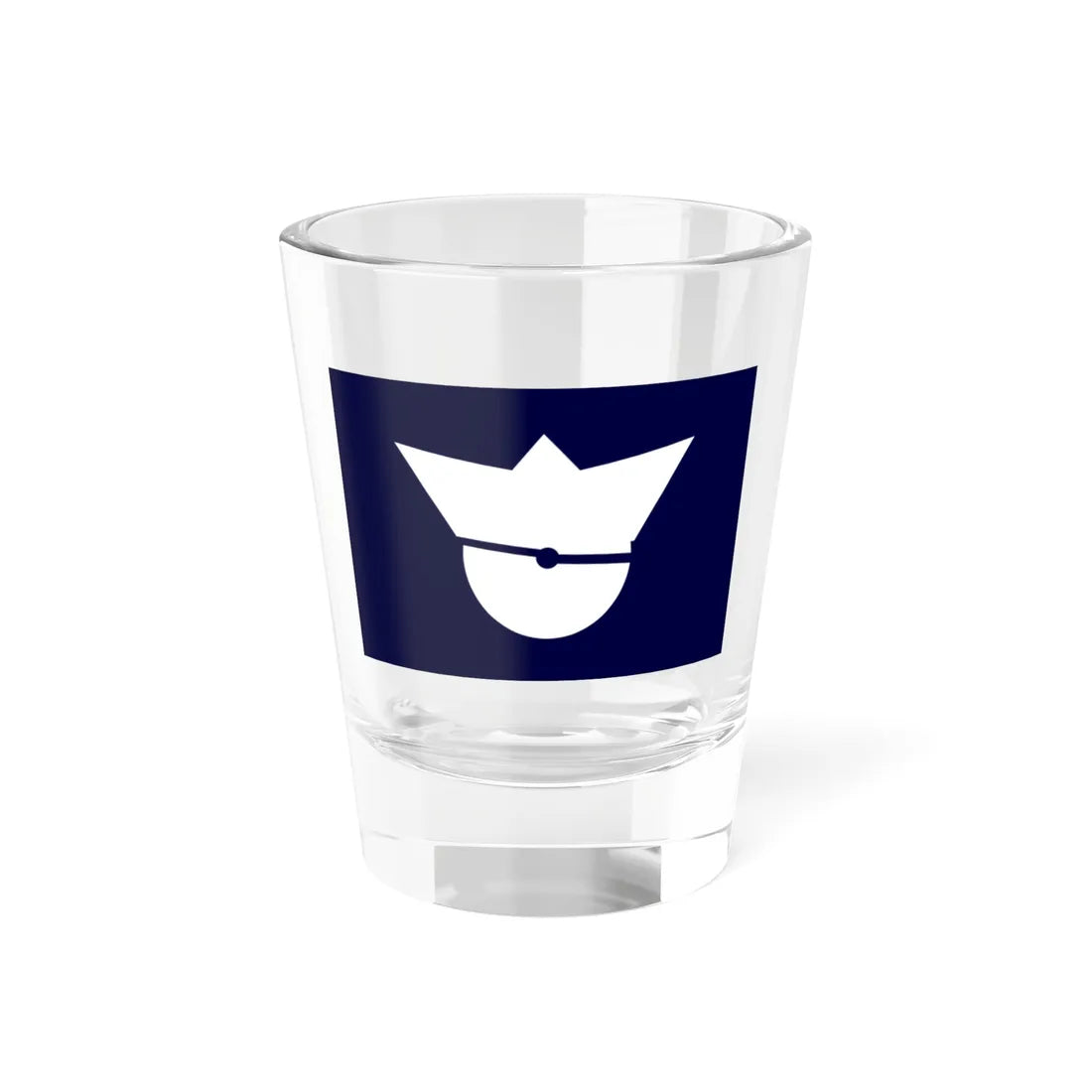 Flag of Saeki Okayama 1969-2006 (Japan) Shot Glass 1.5oz 1.5oz - Go Mug Yourself
