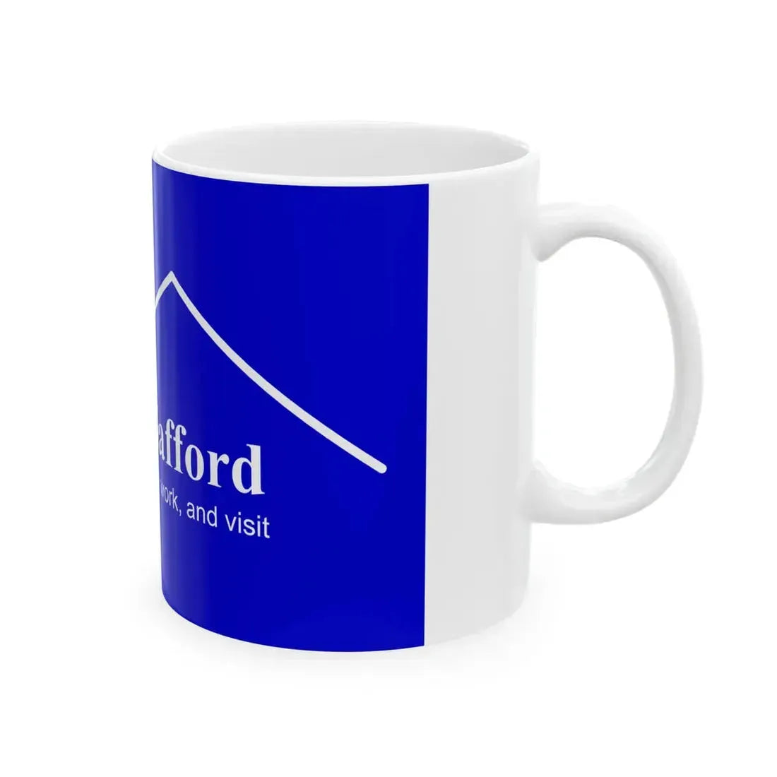 Flag of Safford Arizona (United States) White Coffee Mug - Go Mug Yourself
