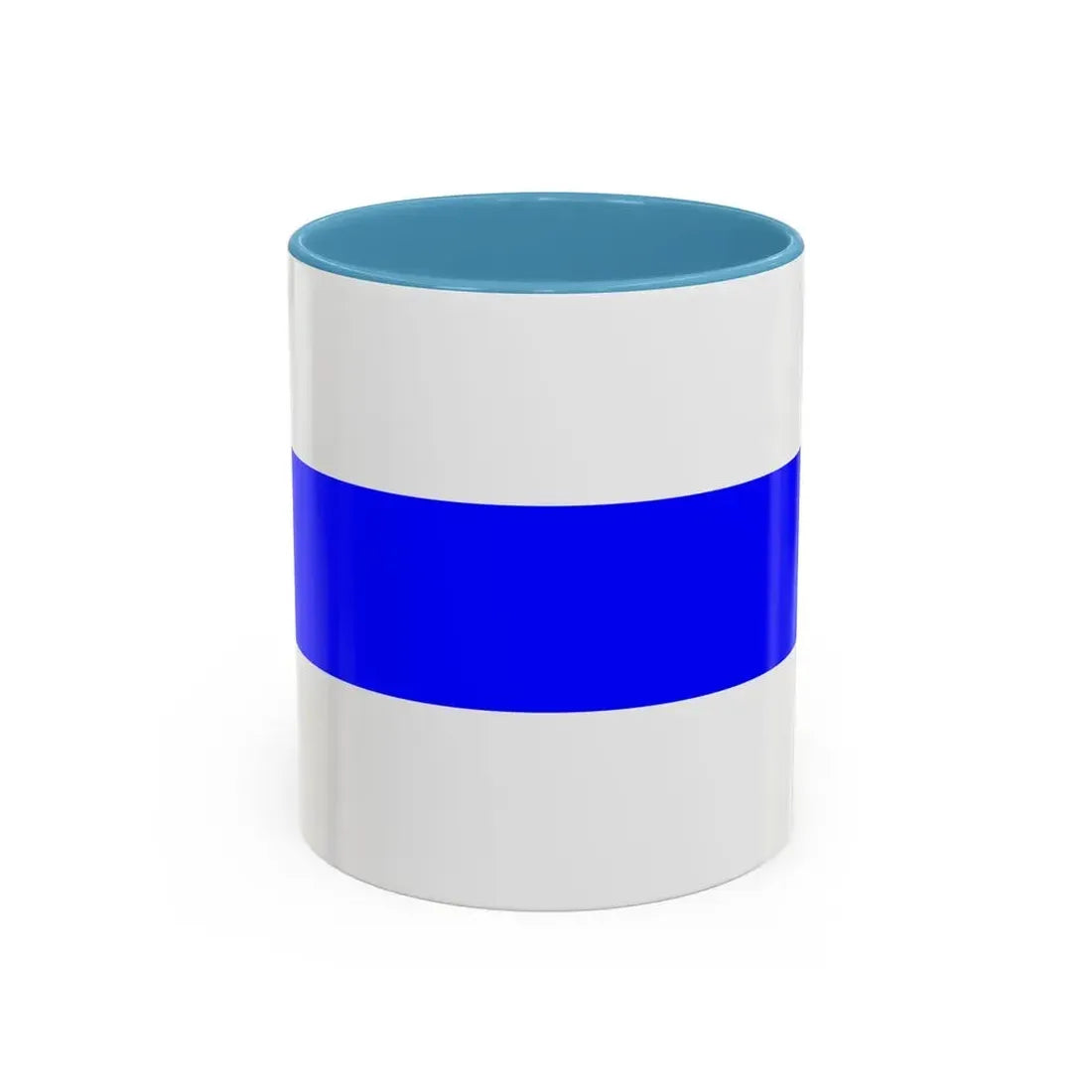 Flag of Safi Malta - Accent Coffee Mug 11oz Light Blue - Go Mug Yourself