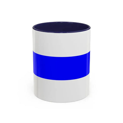 Flag of Safi Malta - Accent Coffee Mug 11oz Navy - Go Mug Yourself