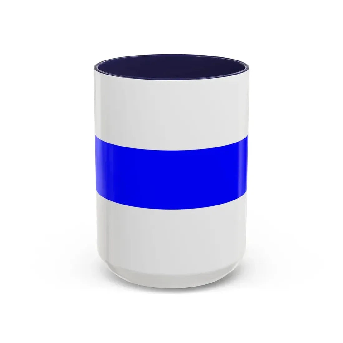Flag of Safi Malta - Accent Coffee Mug 15oz Navy - Go Mug Yourself