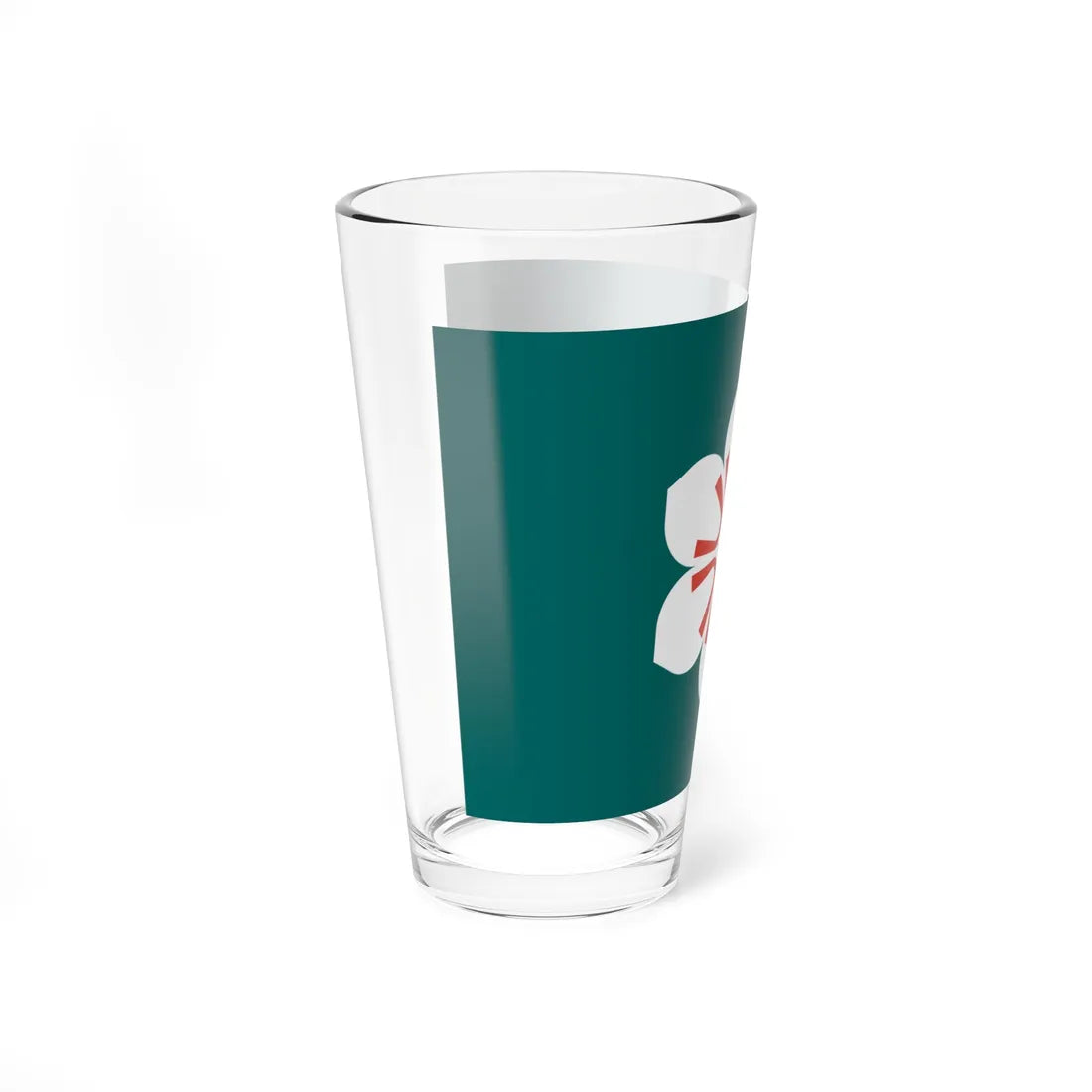 Flag of Saga Prefecture (Japan) Pint Glass 16oz - Go Mug Yourself