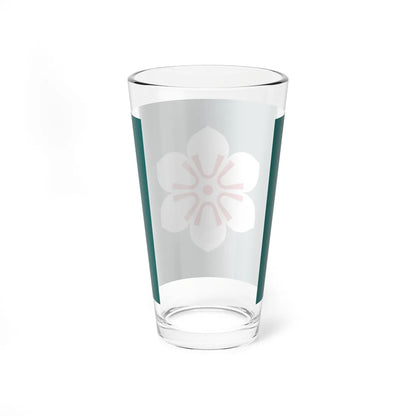 Flag of Saga Prefecture (Japan) Pint Glass 16oz - Go Mug Yourself
