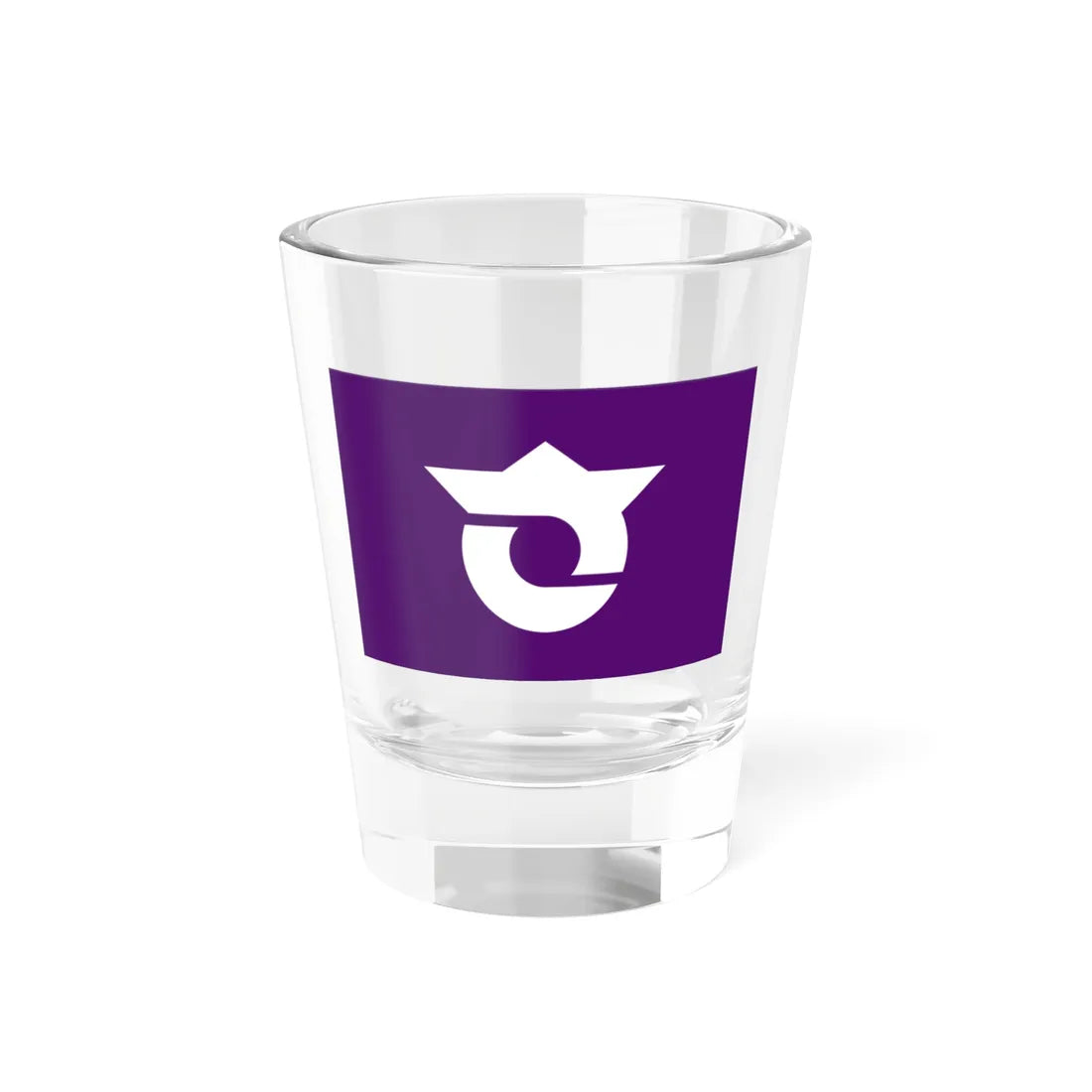 Flag of Saga Saga 1954-2005 (Japan) Shot Glass 1.5oz 1.5oz - Go Mug Yourself