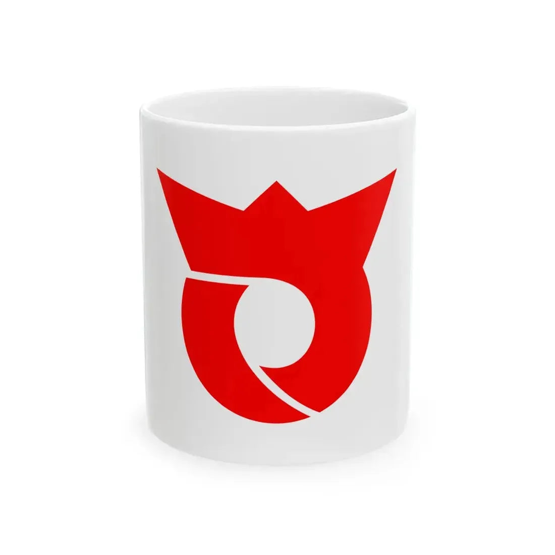 Flag of Sagae Yamagata (Japan) White Coffee Mug 11oz - Go Mug Yourself