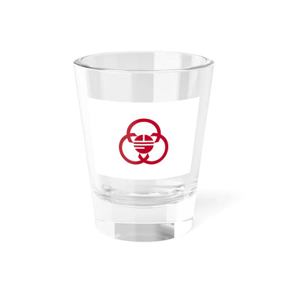 Flag of Sagamihara Kanagawa (Japan) Shot Glass 1.5oz 1.5oz - Go Mug Yourself