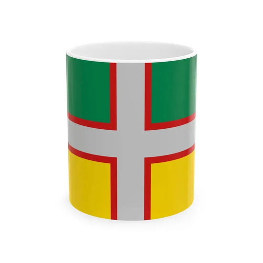 Flag of Saguenay-Lac-Saint-Jean (Canada) White Coffee Mug 11oz - Go Mug Yourself