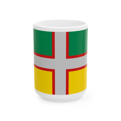 Flag of Saguenay-Lac-Saint-Jean (Canada) White Coffee Mug 15oz - Go Mug Yourself