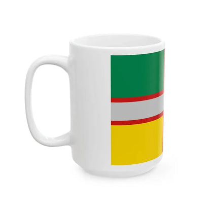 Flag of Saguenay-Lac-Saint-Jean (Canada) White Coffee Mug - Go Mug Yourself