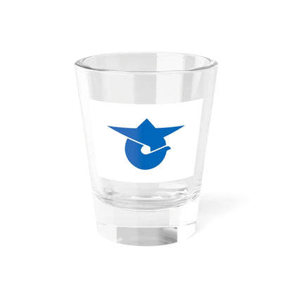 Flag of Sai Aomori (Japan) Shot Glass 1.5oz 1.5oz - Go Mug Yourself