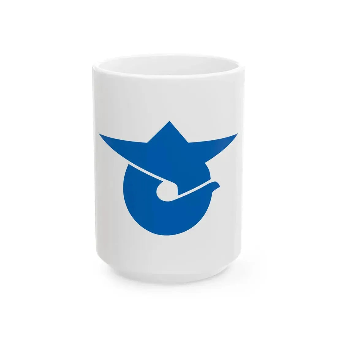 Flag of Sai Aomori (Japan) White Coffee Mug 15oz - Go Mug Yourself