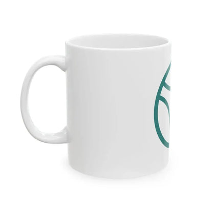 Flag of Saigo Shimane 1984-2004 (Japan) White Coffee Mug - Go Mug Yourself