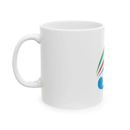 Flag of Saiki Oita (Japan) White Coffee Mug - Go Mug Yourself