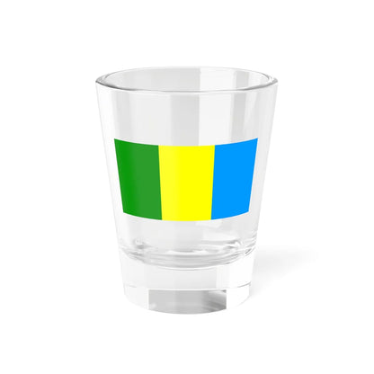 Flag of Saint Christopher-Nevis-Anguilla 1967 (Saint Kitts and Nevis) Shot Glass 1.5oz 1.5oz - Go Mug Yourself