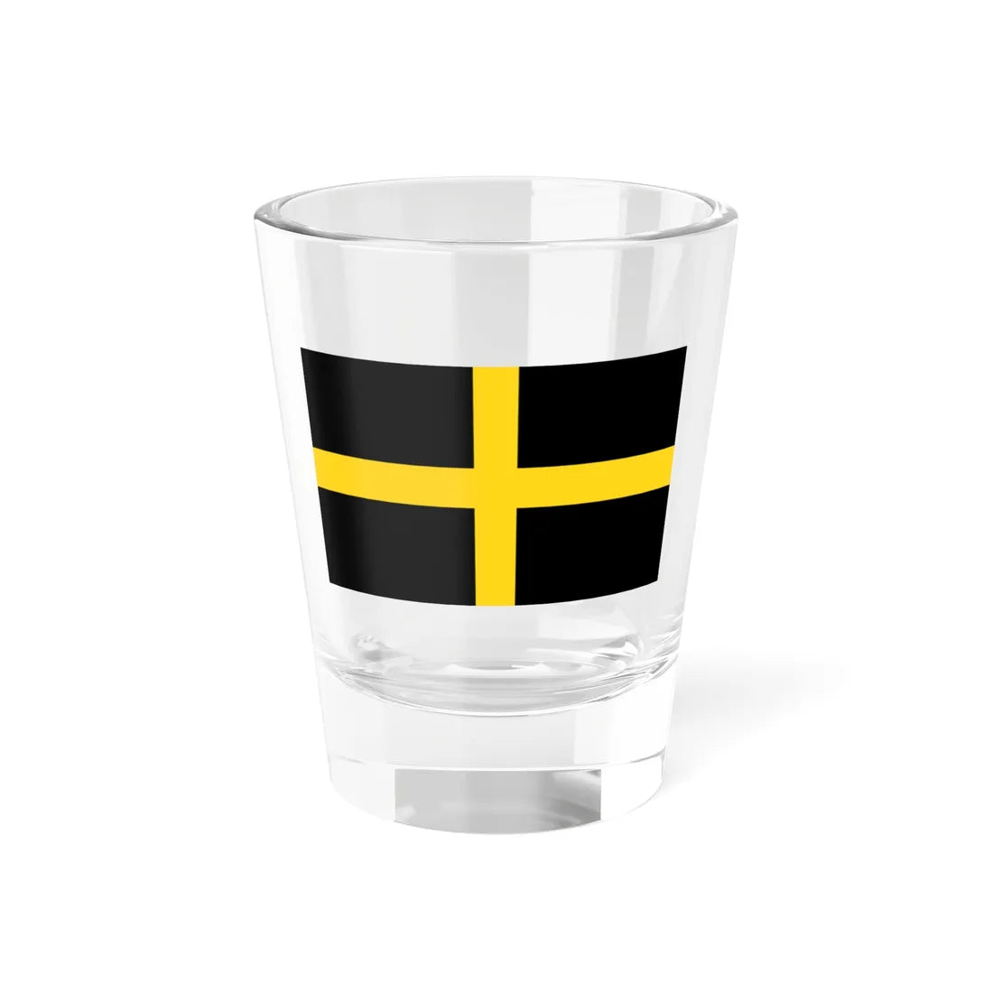 Flag of Saint David (United Kingdom) Shot Glass 1.5oz 1.5oz - Go Mug Yourself