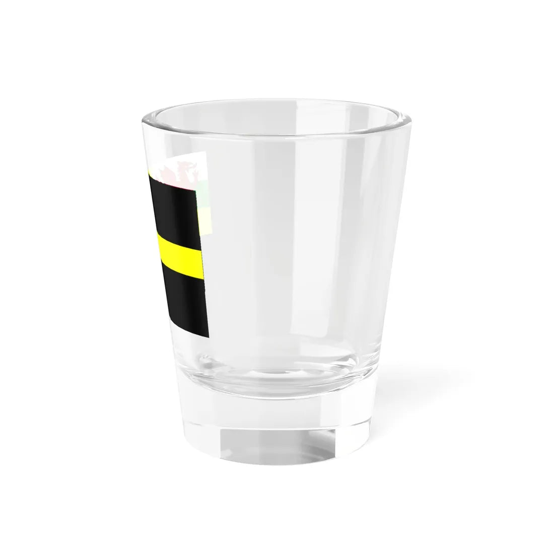Flag of Saint David with Welsh Red Dragon (United Kingdom) Shot Glass 1.5oz - Go Mug Yourself