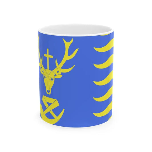 Flag of Saint-Hubert Belgium (Belgium) White Coffee Mug 11oz - Go Mug Yourself