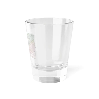 Flag of Saint Kitts and Nevis construction sheet (Saint Kitts and Nevis) Shot Glass 1.5oz - Go Mug Yourself