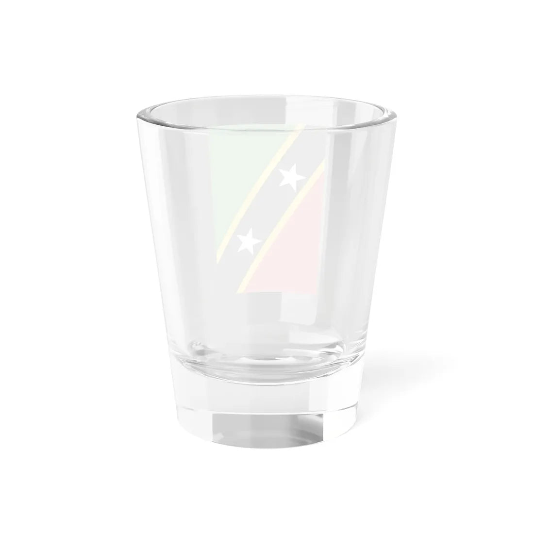 Flag of Saint Kitts and Nevis vertical (Saint Kitts and Nevis) Shot Glass 1.5oz - Go Mug Yourself