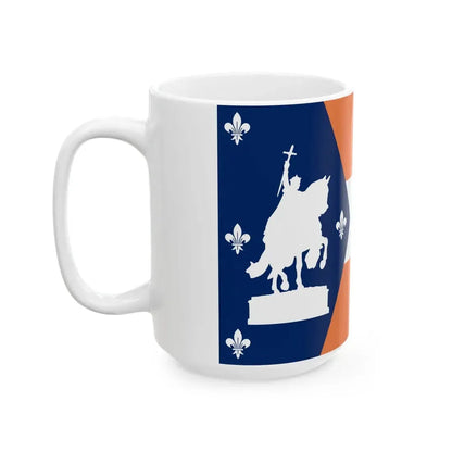 Flag of Saint Louis Missouri 1916 (United States) White Coffee Mug - Go Mug Yourself