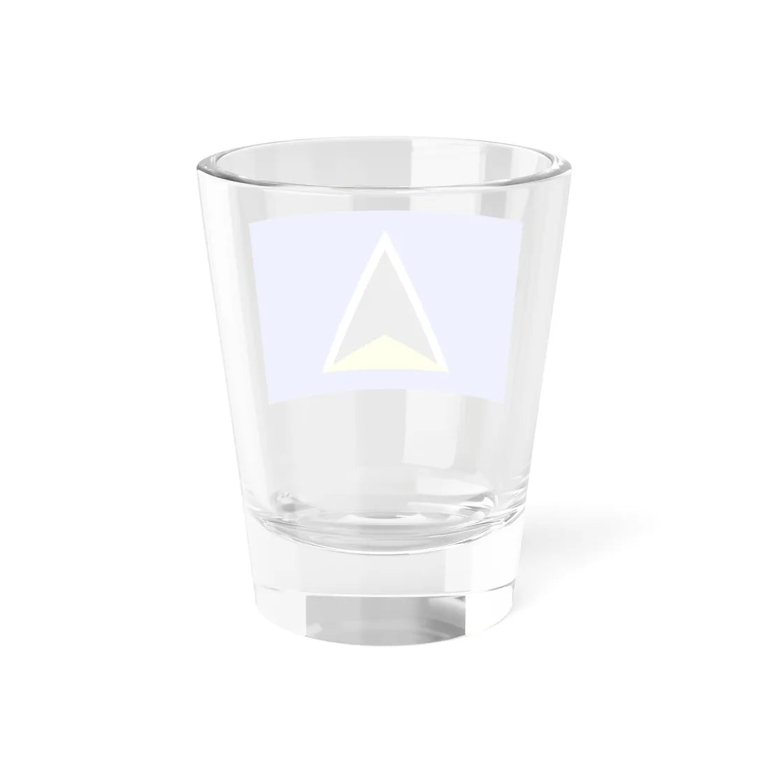 Flag of Saint Lucia 1967-1979 (Saint Lucia) Shot Glass 1.5oz - Go Mug Yourself