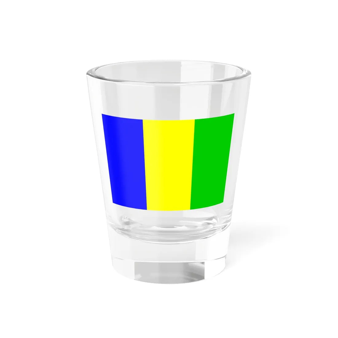 Flag of Saint-Martin-dHeres (France) Shot Glass 1.5oz 1.5oz - Go Mug Yourself