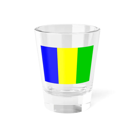 Flag of Saint-Martin-dHeres (France) Shot Glass 1.5oz 1.5oz - Go Mug Yourself