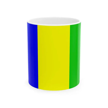 Flag of Saint-Martin-dHeres (France) White Coffee Mug 11oz - Go Mug Yourself