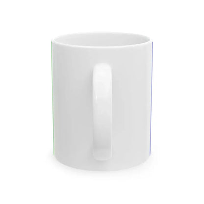 Flag of Saint-Martin-dHeres (France) White Coffee Mug - Go Mug Yourself