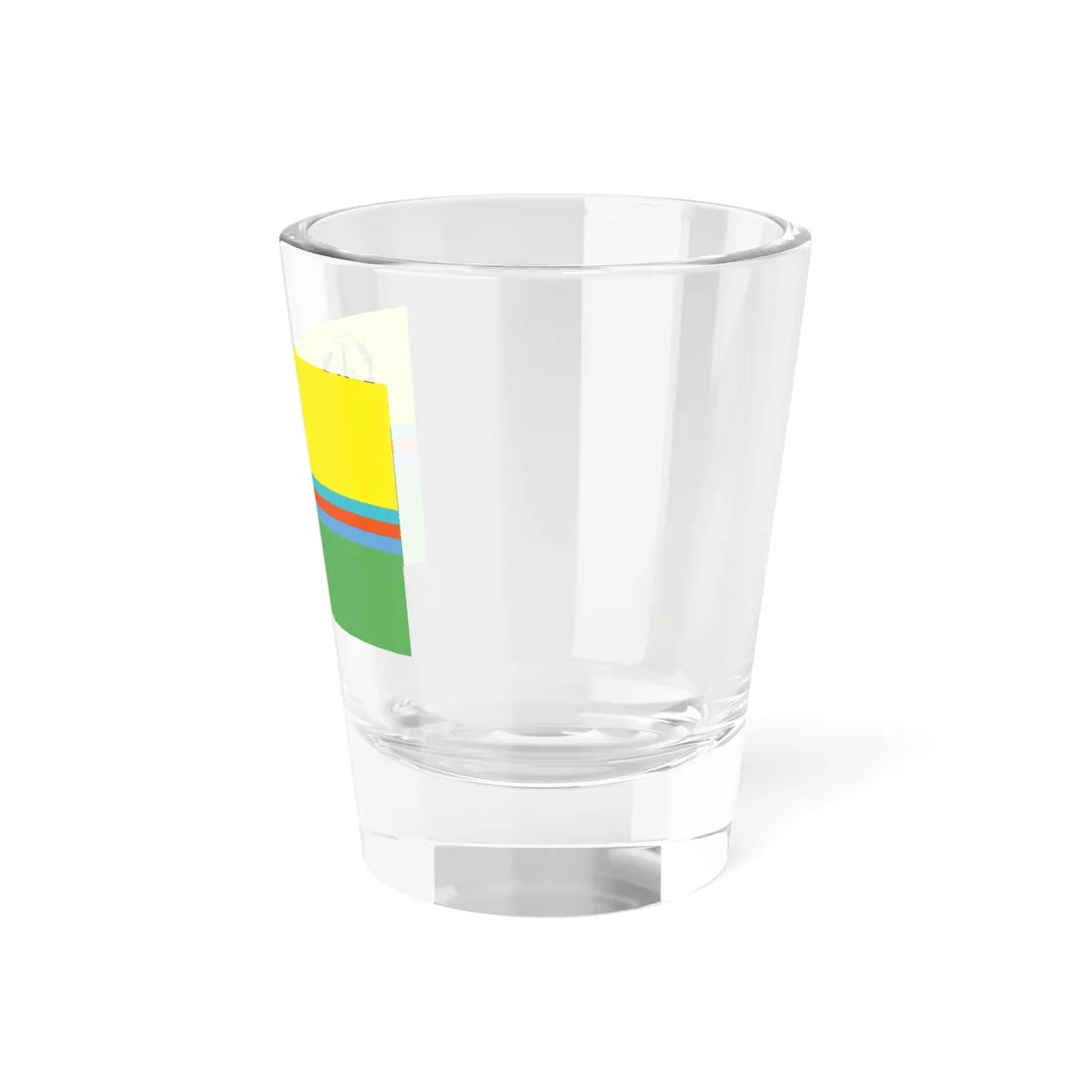 Flag of Saint Martin island Unification flag (Netherlands) Shot Glass 1.5oz - Go Mug Yourself